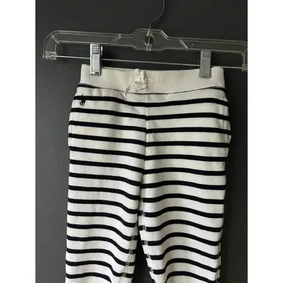 Polo Ralph Lauren Kids Striped Leggings - Size 6 - Picture 1 of 7